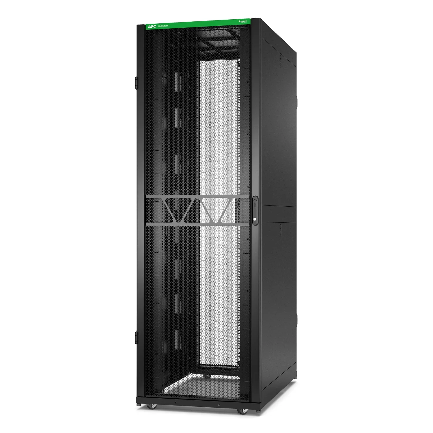 APC NetShelter SX Server Rack Gen 2 48U 2258H x 750W x 1200D mm w/ Sides Black