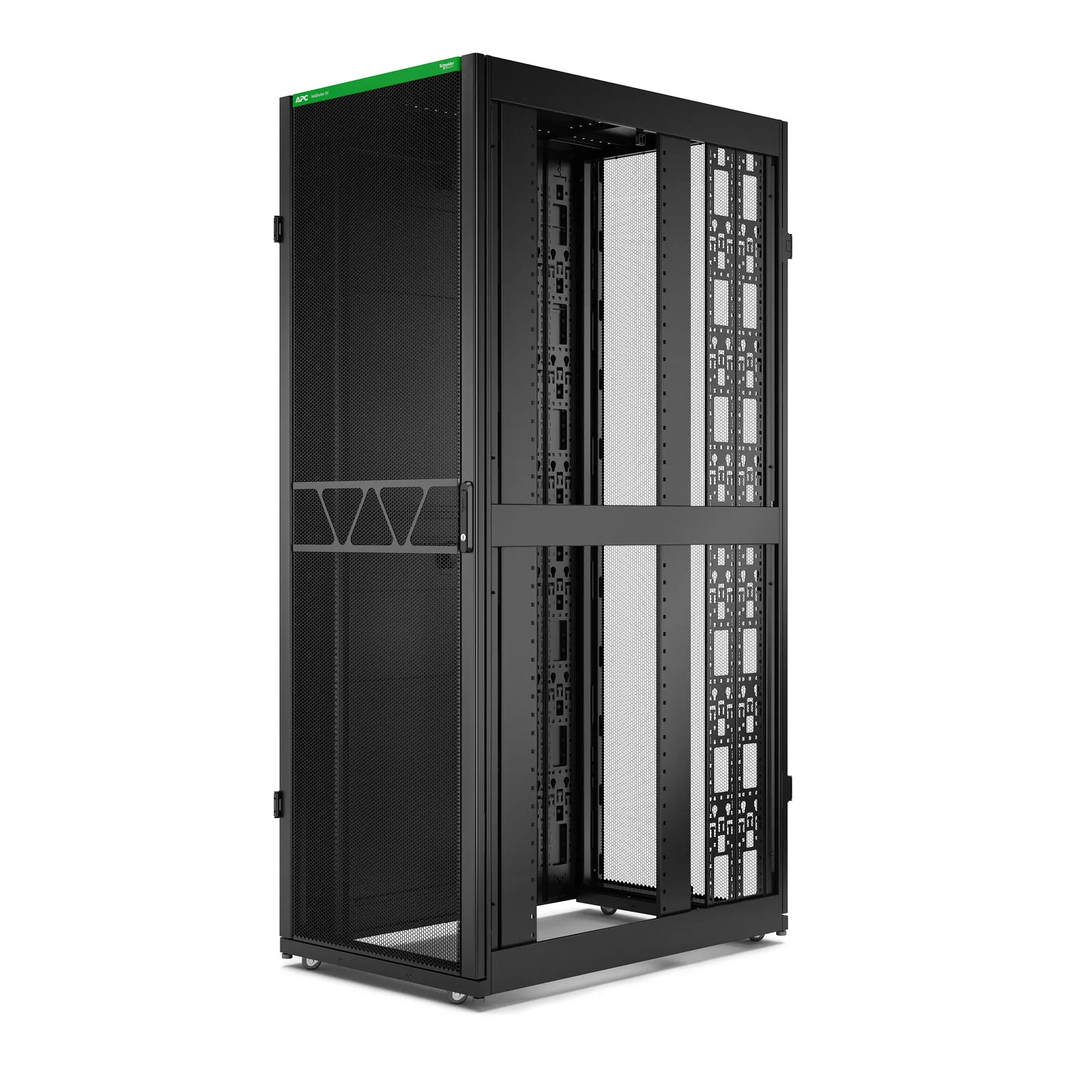 APC NetShelter SX Server Rack Gen 2 48U 2258H x 750W x 1200D mm w/ Sides Black