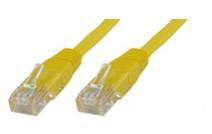 MicroConnect Cat5e UTP RJ45 7.5m -verkkokaapeli, keltainen