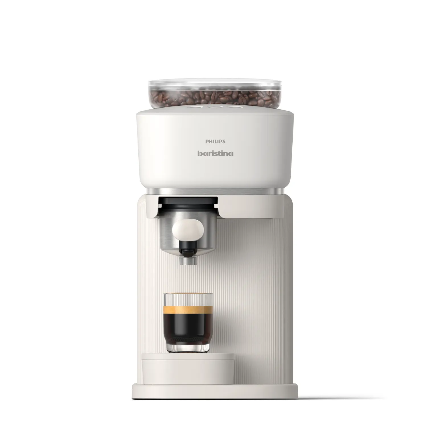 Philips Baristina BAR300/00 Fully Automatic Espresso Machine, White