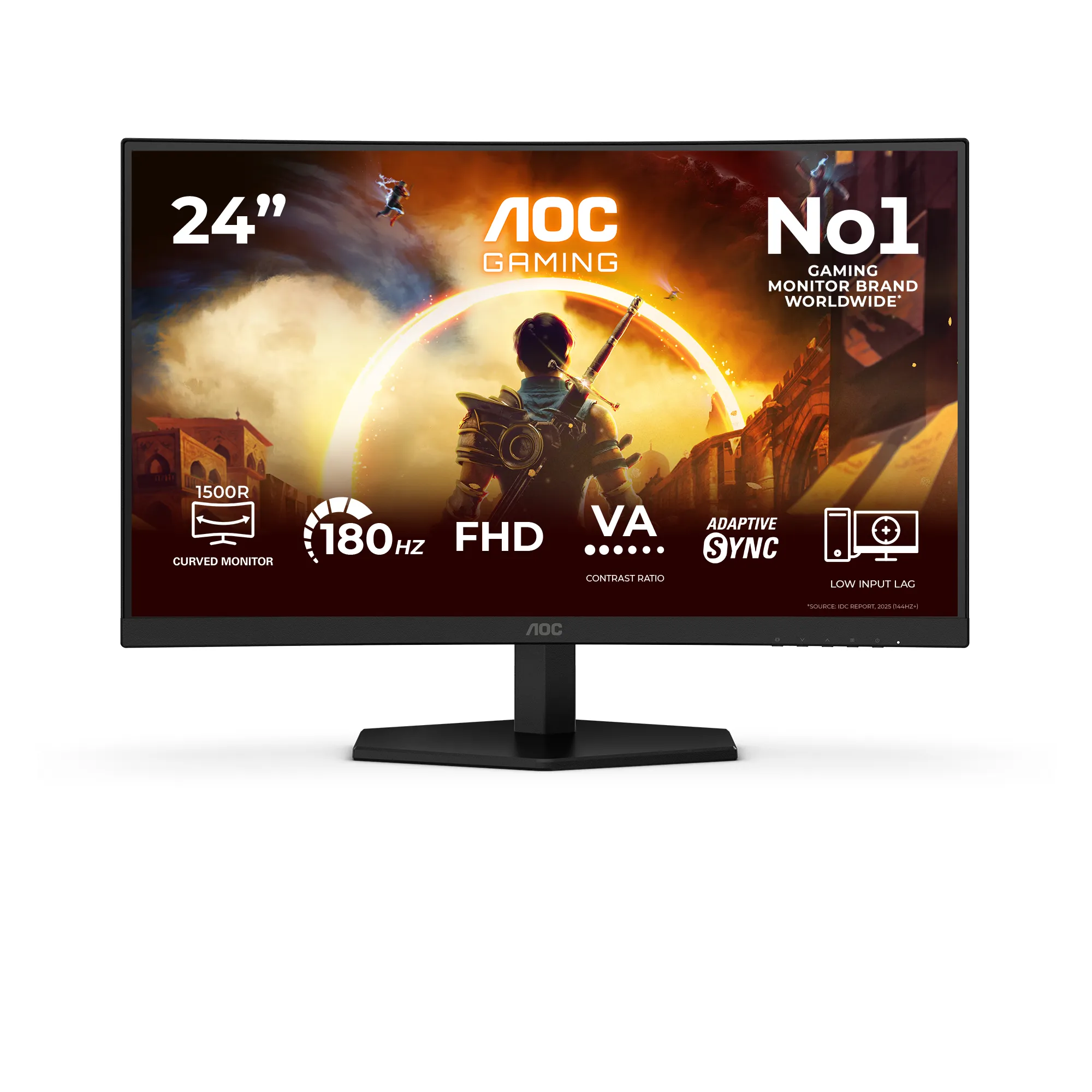 AOC C24G42FE 23.6" Full HD, VA Curved Gaming Monitor