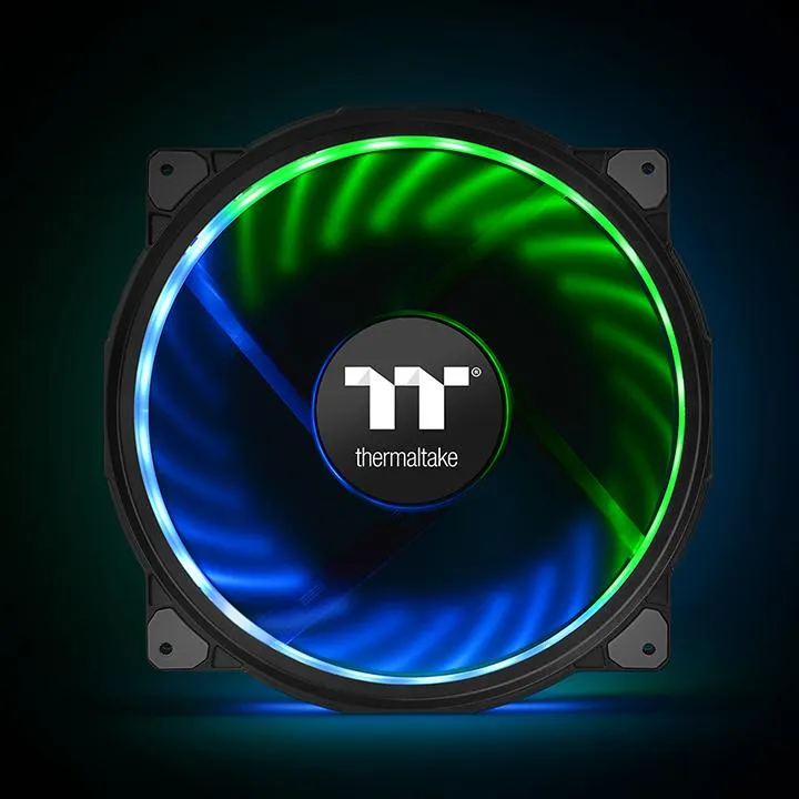 Thermaltake Riing Plus 20 RGB TT Premium, 200mm - chassi fl&auml;kt