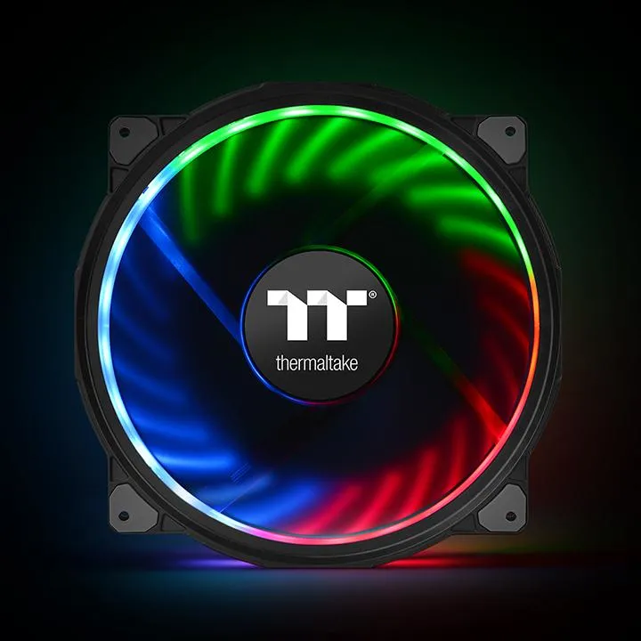 Thermaltake Riing Plus 20 RGB TT Premium, 200mm - chassi fl&auml;kt