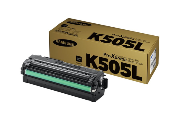 Samsung CLT-K505L - Tuottoisa - musta - alkuper&auml;inen - v&auml;riainekasetti malleihin ProXpress C2620DW, C2670FW, C2680FX