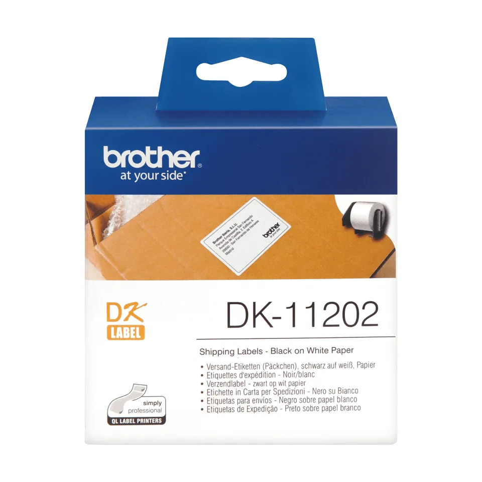 BROTHER DK11202 SHIPPING LABELS