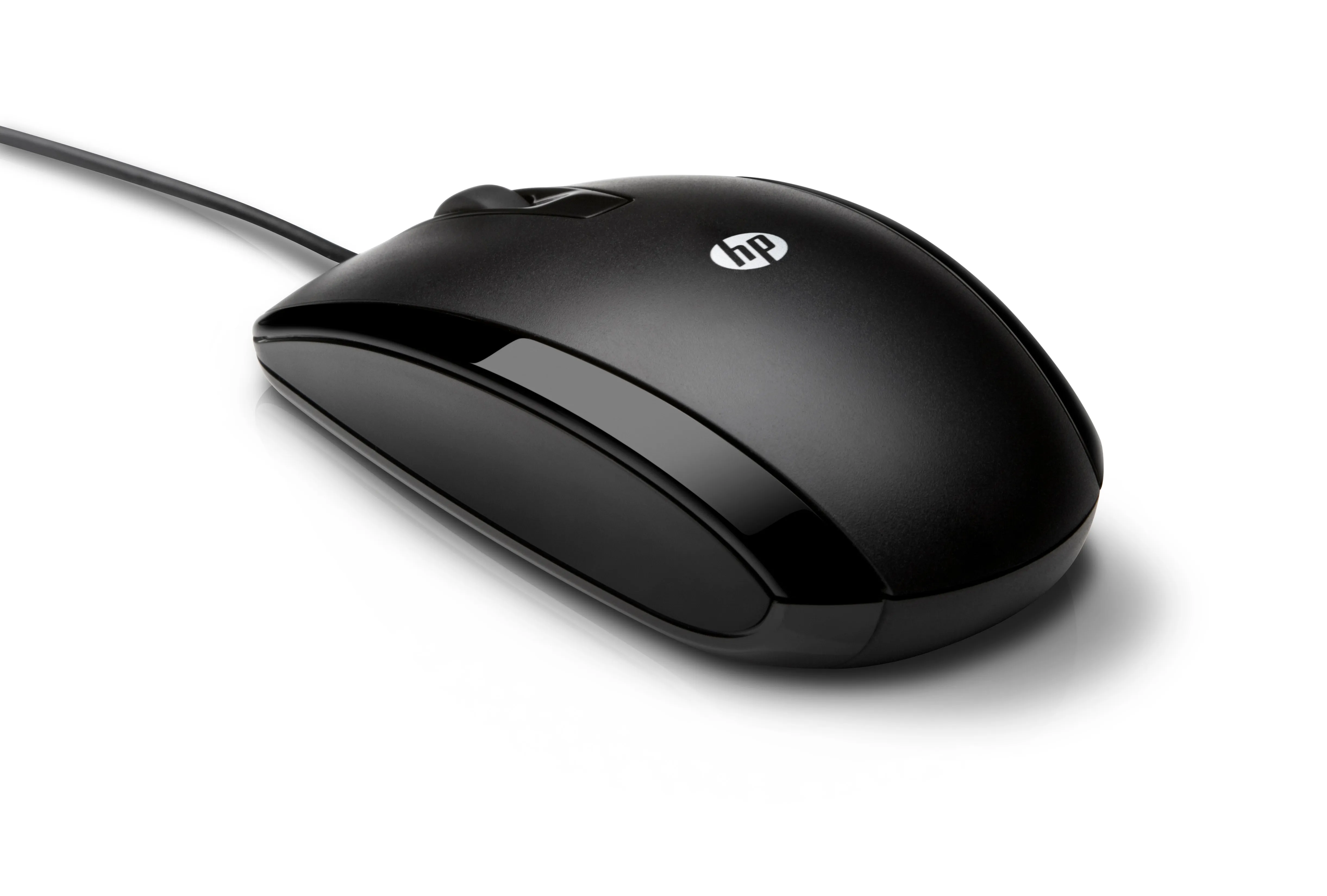 HP X500 Wired Mouse - mus, Svart
