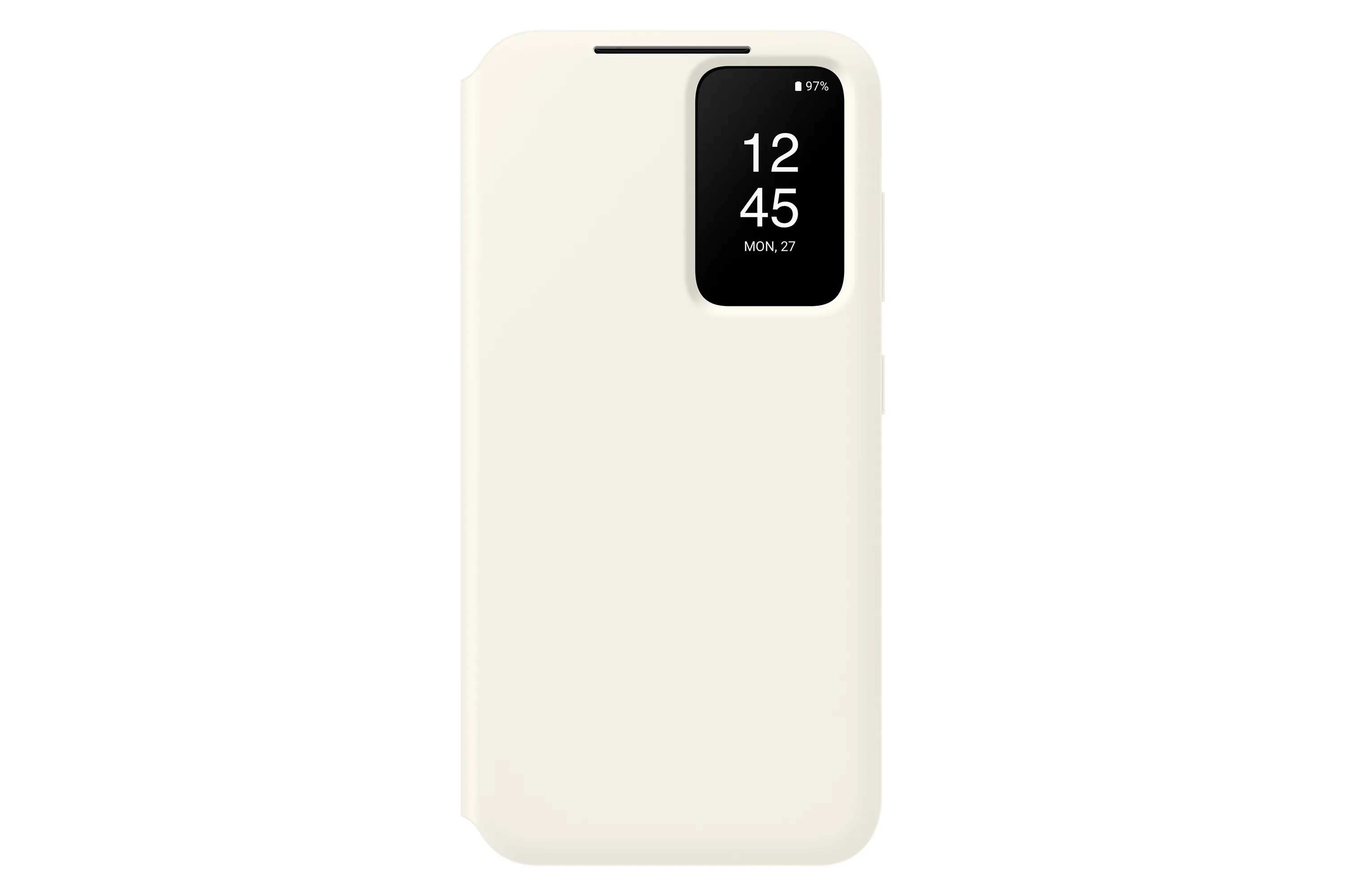 Samsung Galaxy S23 Smart View Wallet Case, Cream