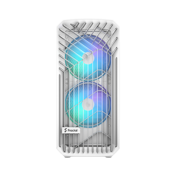 Fractal Design Torrent RGB - Mid Tower case with window, White / Clear Tint