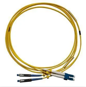 MicroConnect OS2 LC/UPC-MU/UPC 3m -valokuitukaapeli, keltainen
