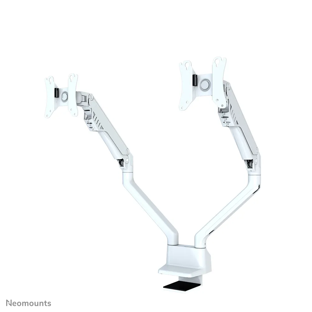 Neomounts by Newstar FPMA-D750D-2, -skrivbordsfäste, 10"-32", 8kg, vit