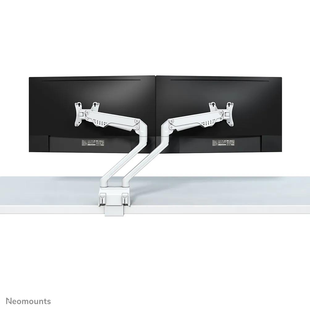 Neomounts by Newstar FPMA-D750D-2, -skrivbordsf&auml;ste, 10&quot;-32&quot;, 8kg, vit