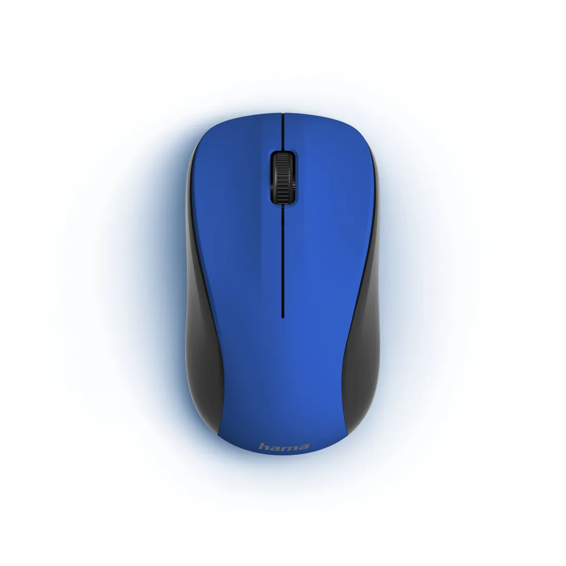 Hama MW-300 V2 - wireless mouse, Black, Blue