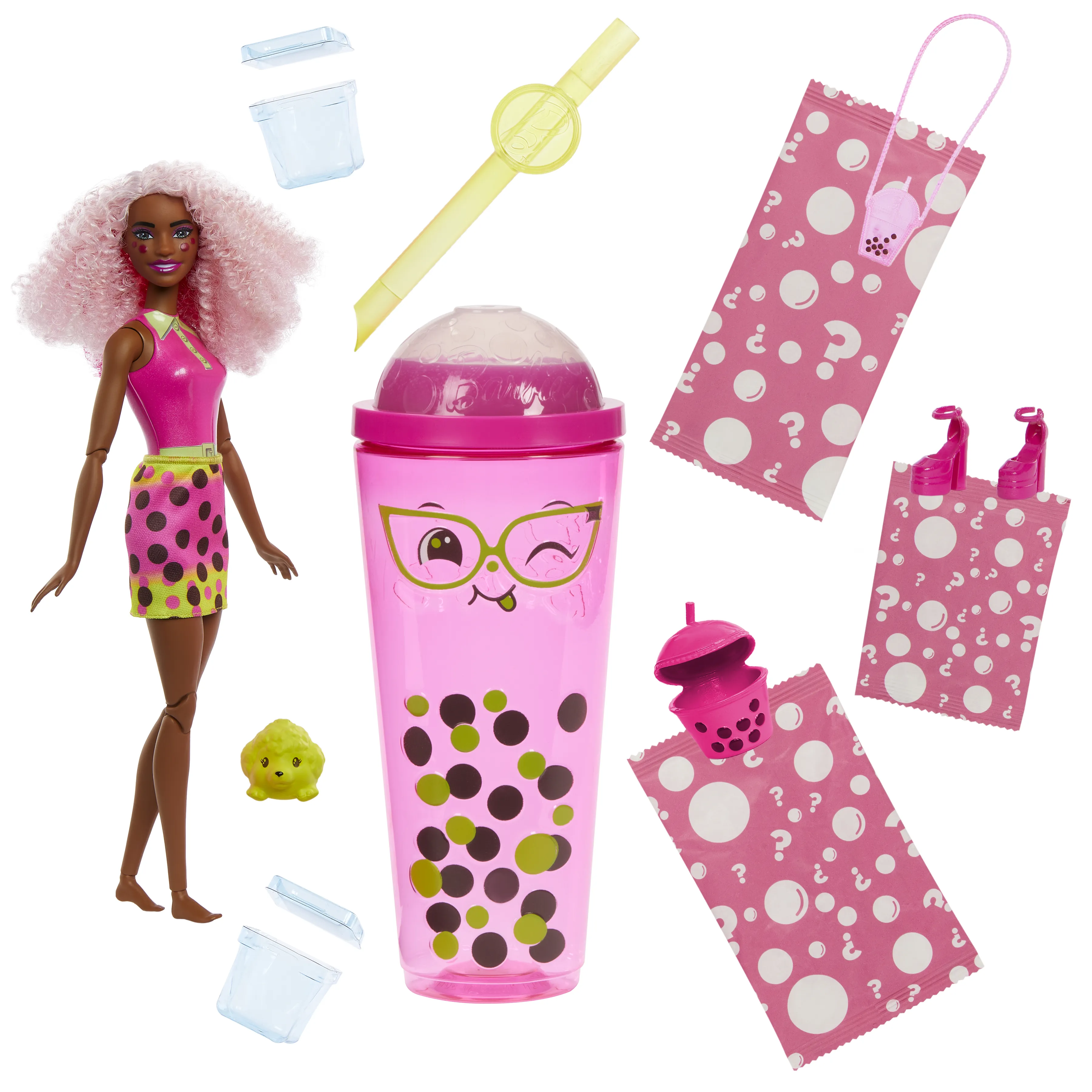 Mattel Barbie Pop! Reveal Bubble Tea Series - Berry Bliss, toy figure