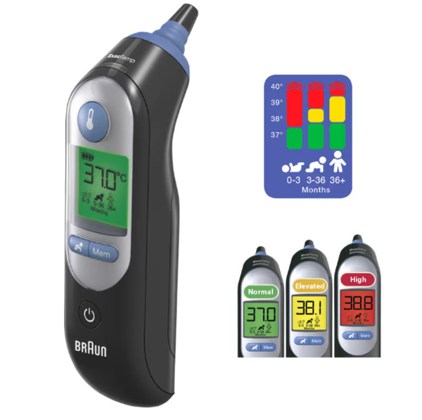 Braun ThermoScan 7 IRT6520B - termometer