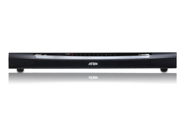 ATEN 24-Port 5-Bus CAT5e&amp;6 KVM Over IP Switch w/Audio/VirtualMedia
