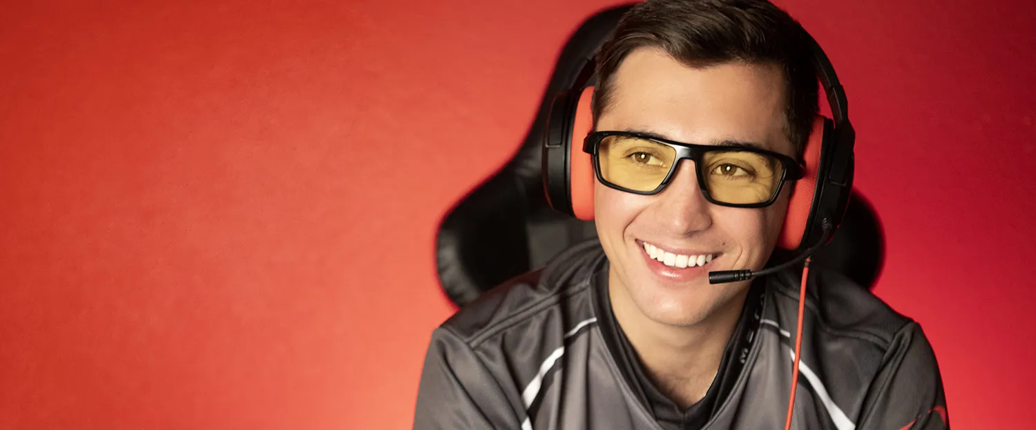 Gunnar Lightning Bolt 360 - Amber -pelilasit