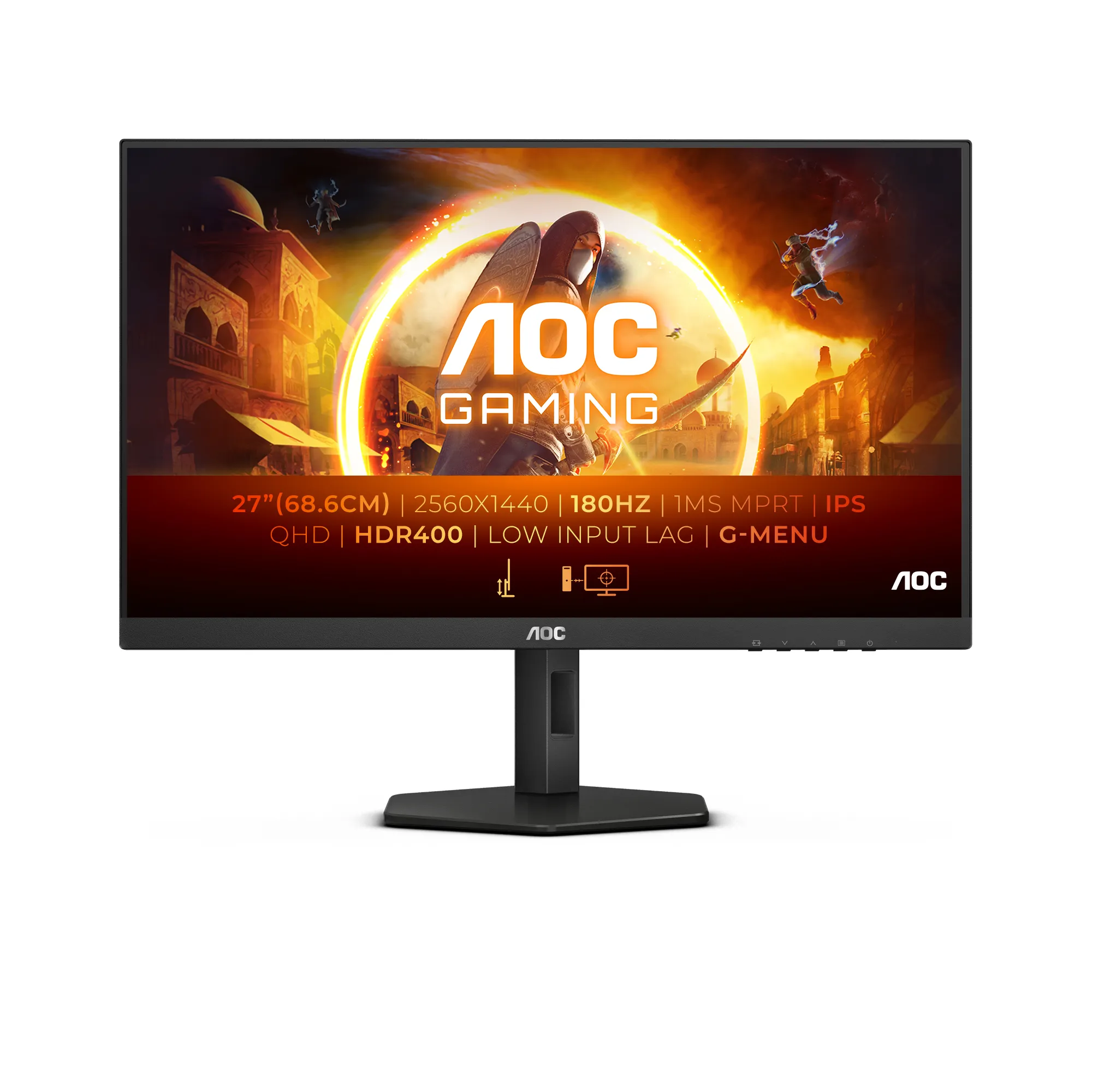 AOC 27" Q27G4X QHD, IPS -näyttö