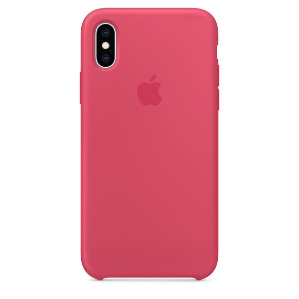 Apple iPhone XS Silicone Case - Hibiscus
