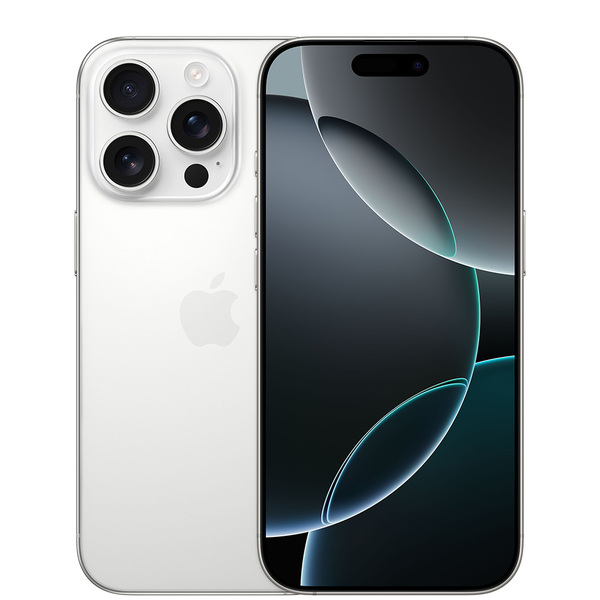 Apple iPhone 16 Pro 256 GB - mobiltelefon, Vitt titan