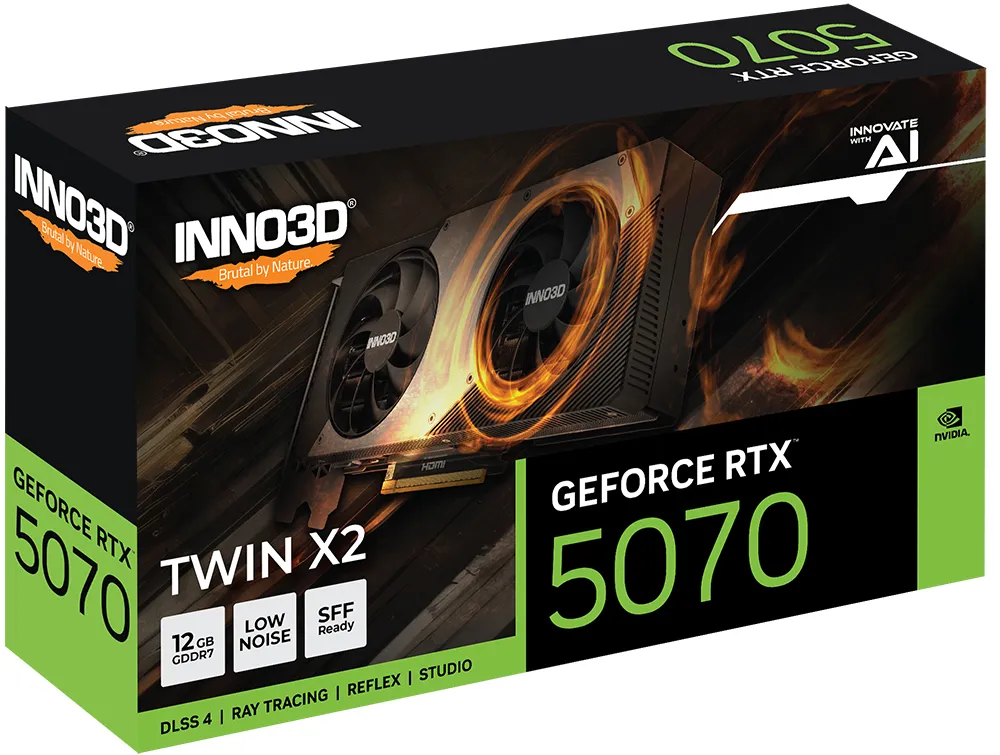 RTX 5070 12GB Inno3D Twin X2 GDDR7