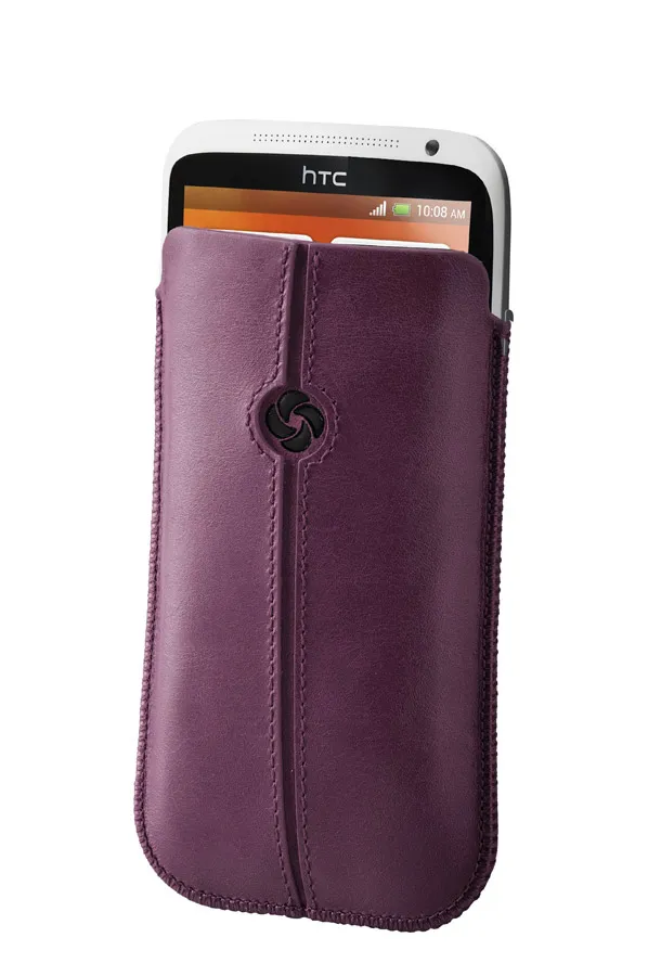 SAMSONITE Mobile Phone Sleeve Dezir, Le ather, XL, Purple