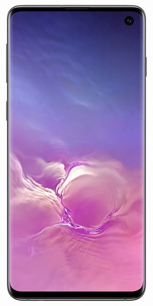 Kunnostettu Galaxy S10 128 Gt -puhelin, Prism Black (Hyv&auml; kunto)