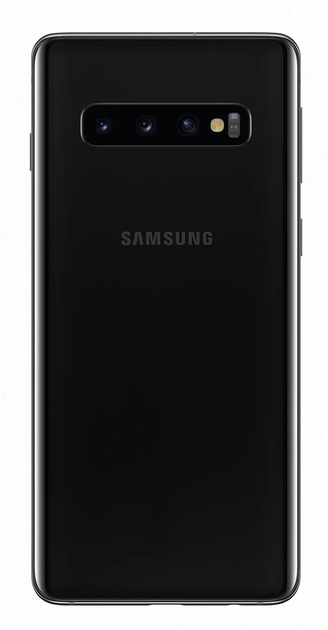 Kunnostettu Galaxy S10 128 Gt -puhelin, Prism Black (Hyv&auml; kunto)