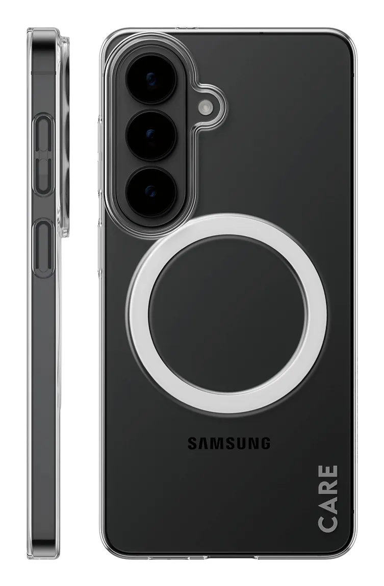 PanzerGlass CARE SL1M Case for Galaxy S26, Transparent