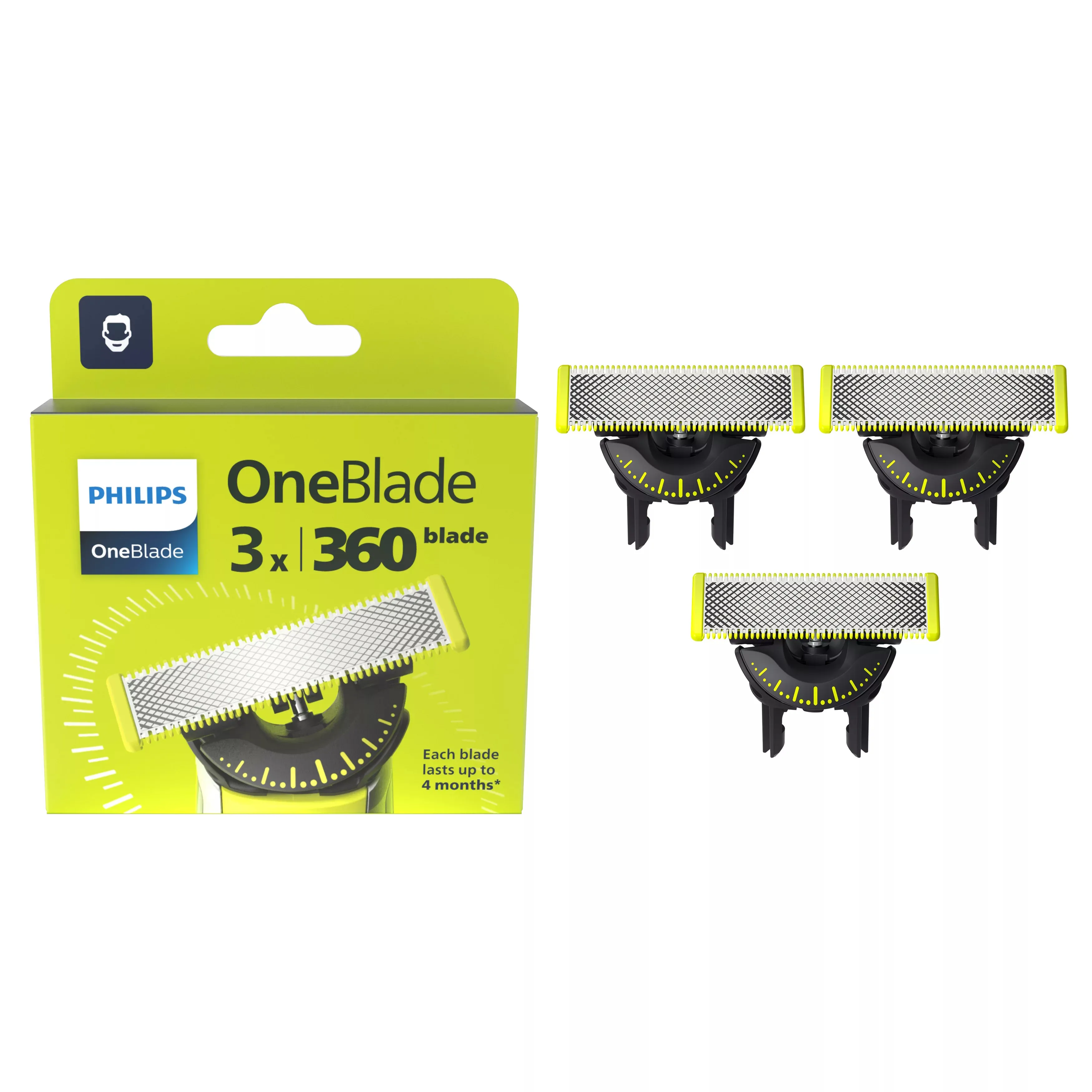 Philips OneBlade 360 QP430/50 -vaihtoter&auml;t