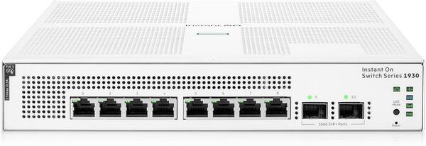 Aruba HPE Networking Instant On 1930 - Hallittu 8-porttinen Gigabit Power over Ethernet -kytkin