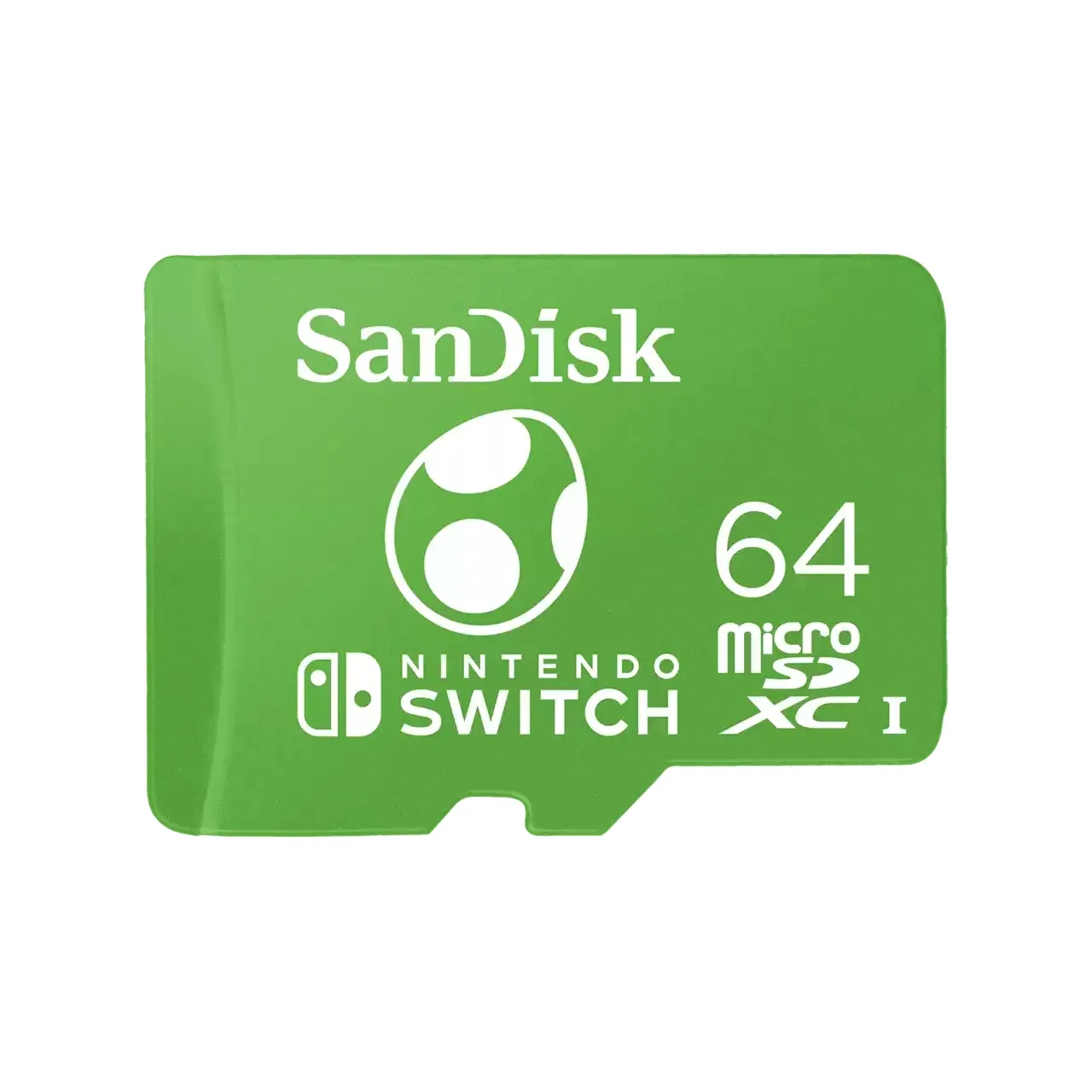 SanDisk 64 Gt MicroSDXC UHS-I V30 A1 -muistikortti, vihreä