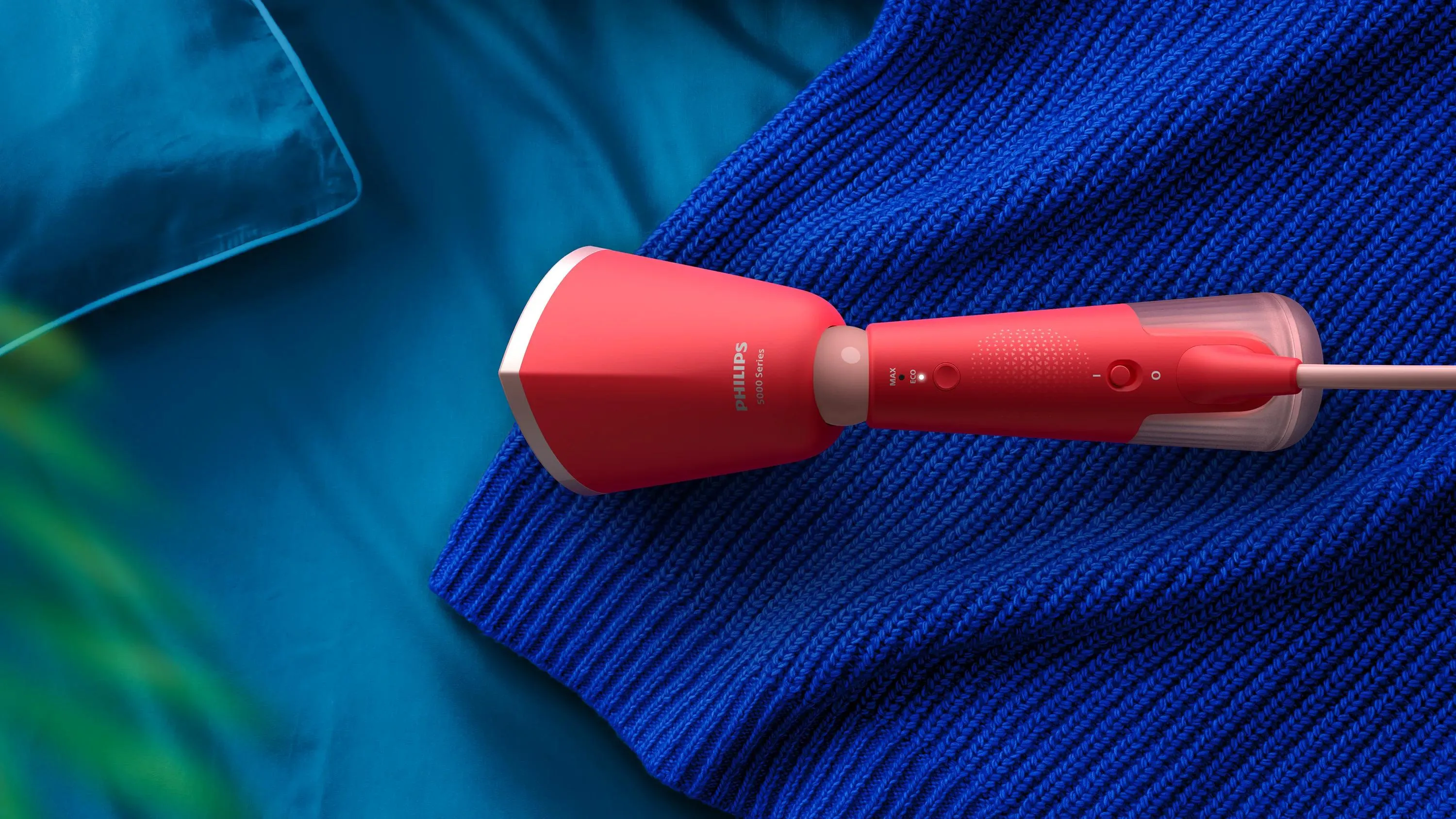 Philips STH5020/40-vaateh&ouml;yrystin, 1400 W, 0,12 l, Coral Red