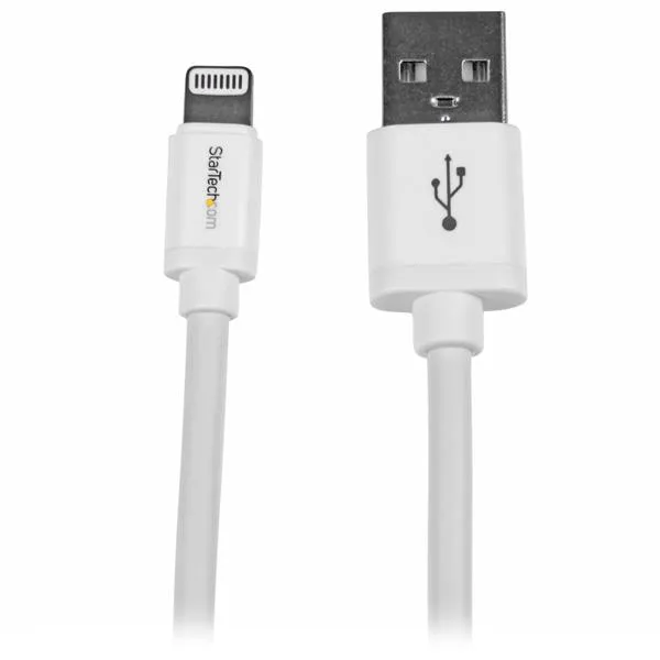 Startech USB-A - Lightning - cable, 2 m, White