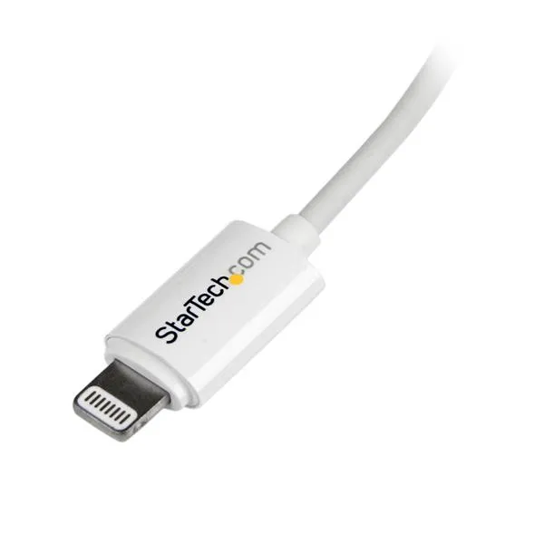 Startech USB-A - Lightning - cable, 2 m, White