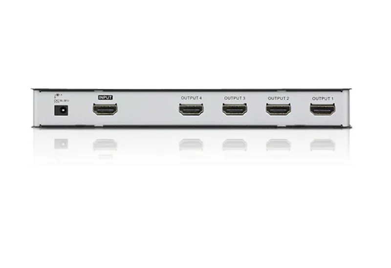 ATEN 4-Port 4K HDMI Splitter -adapteri, Musta