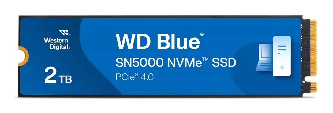 WD Blue SN5000 2 TB, PCIe 4.0, M.2 - SSD
