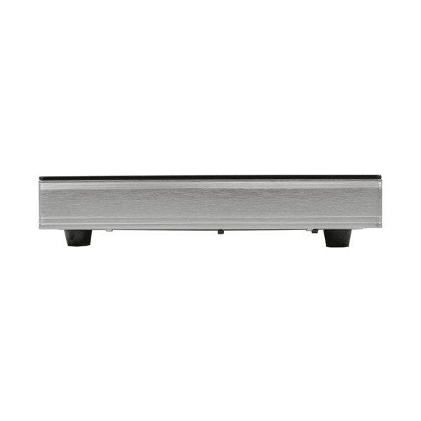 STEBA HK 30 Freestanding Electric Glass-Ceramic Hot Plate, 2 zones, Black / Stainless steel