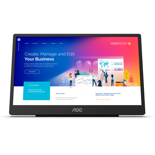 AOC 15.6&quot; 16T2, Full HD, IPS - monitor