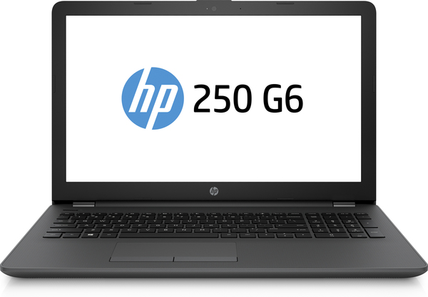 HP 15.6" 250 G6, 128GB, Win 10 - b&auml;rbar dator, Dark Ash Silver
