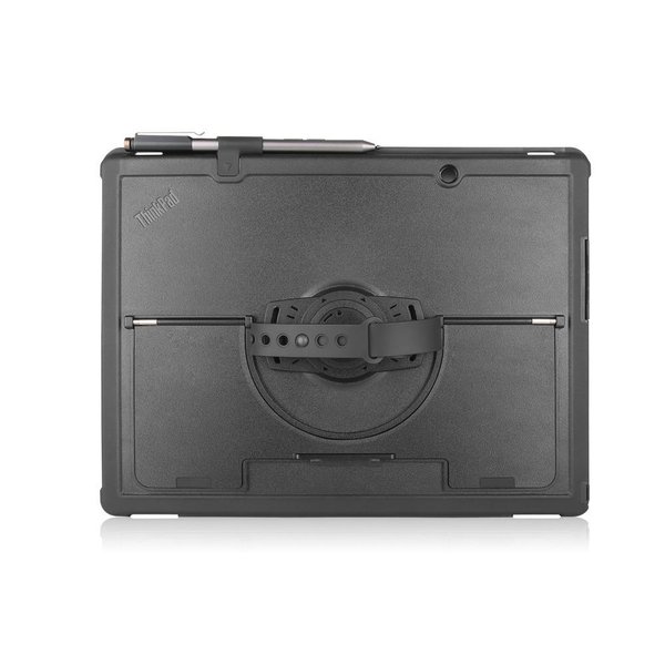 Lenovo Protector - Gen 3 - suojakotelo tabletille - rugged - polykarbonaatti, thermoplastic elastomer (TPE) - musta malleihin ThinkPad X1 Tablet (3rd Gen) 20KJ,