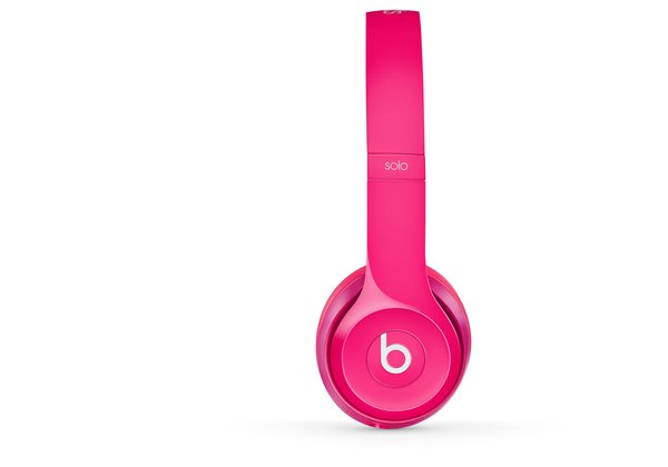 BEATS Headphones Solo2 On-Ear Mic Pink