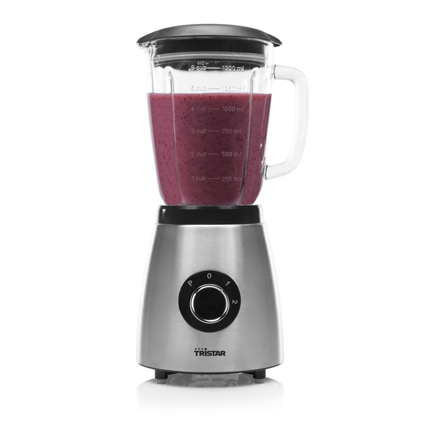 Tristar BL-4458 tehosekoitin 1.5L, 500W hopea