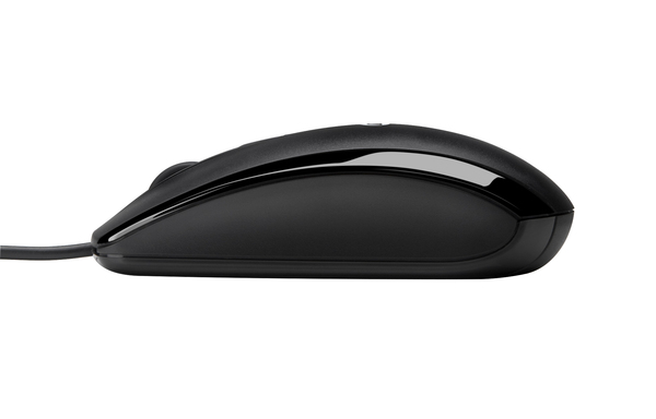 HP X500 Wired Mouse - mouse, Black