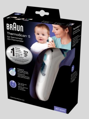 Braun Thermometer, IRT, MASS