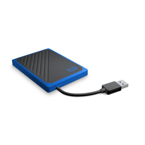 WD My Passport Go SSD 500GB Black w/ Cobalt trim