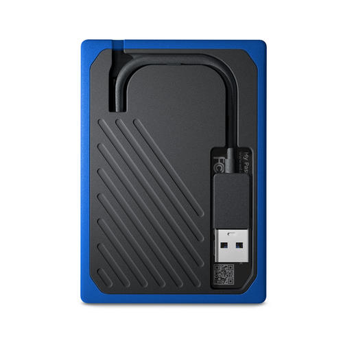 WD My Passport Go SSD 500GB Black w/ Cobalt trim