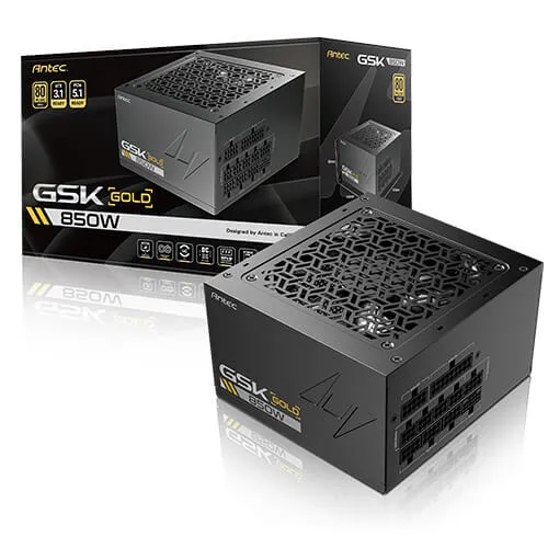 Antec GSK850 EC - power supply, 80 Plus Gold