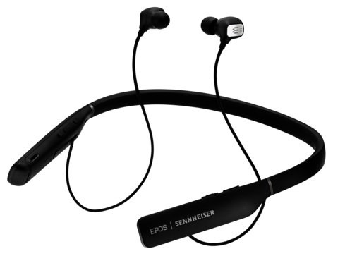 EPOS Adapt 461 Wireless Headset with USB-C Dongle, Black