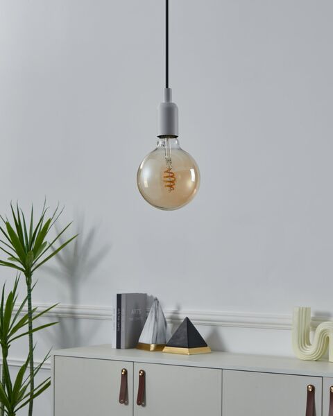 EGLO E27 LED‑Z Matter G125 Spiral - Smart LED bulb, Amber