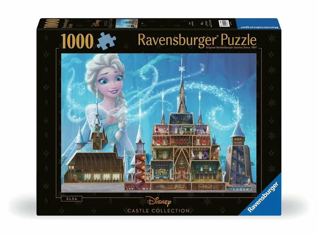 Ravensburger Disney Castles: Elsa - puzzle, 1000 pcs